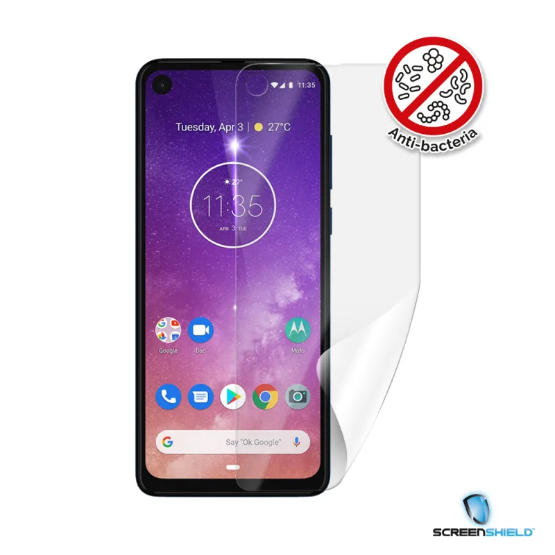 Screenshield Anti-Bacteria MOTOROLA One Vision XT1970 folie na displej MOT-XT1970AB-D