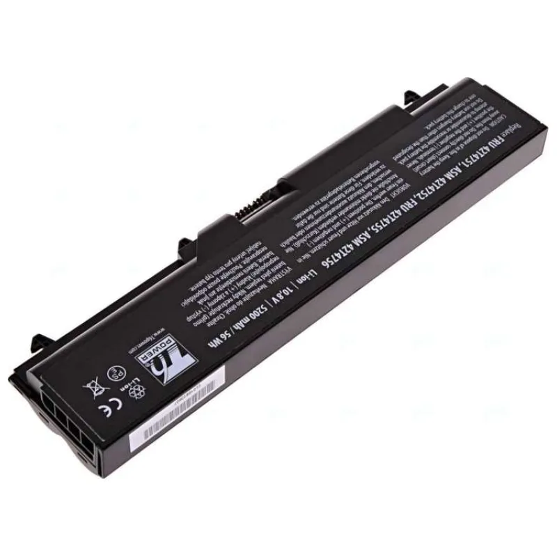 Batéria T6 Power Lenovo ThinkPad T410, T420, T510, T520, L410, L420, L510, 5200mAh, 56Wh, 6cell (NBIB0086)
