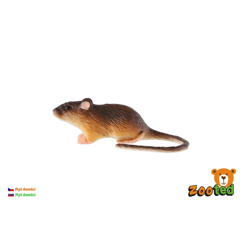 ZOOted Myš domáca zooted plast 7cm v sáčku