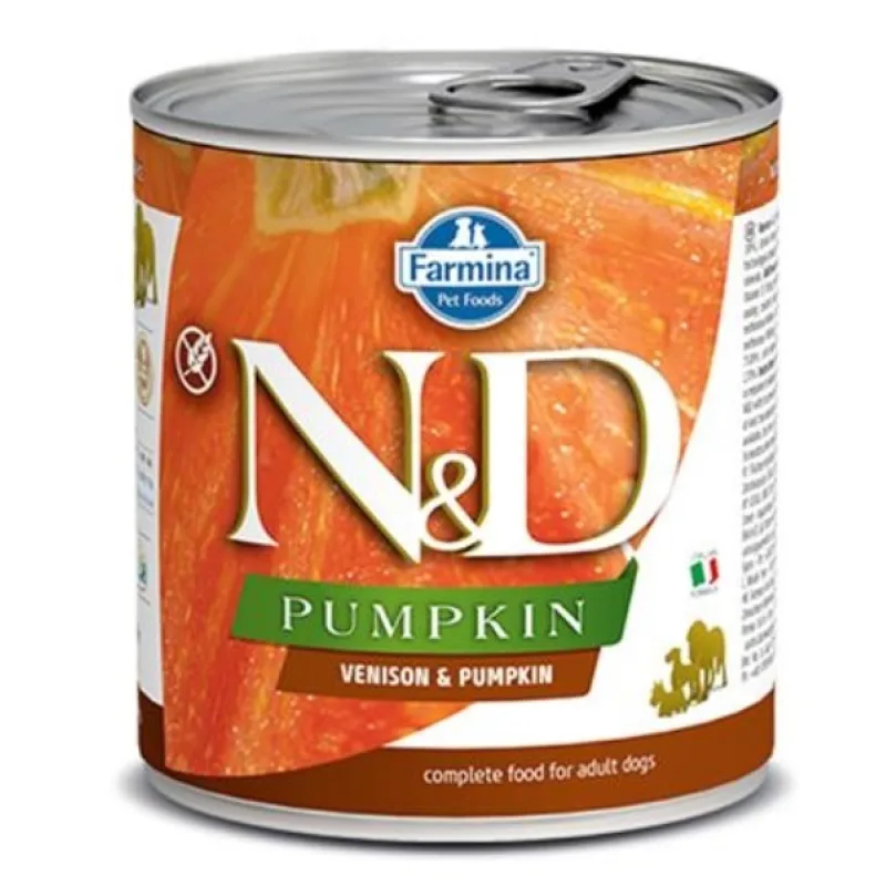 Farmina N&D dog PUMPKIN & Venison konzerva 285 g