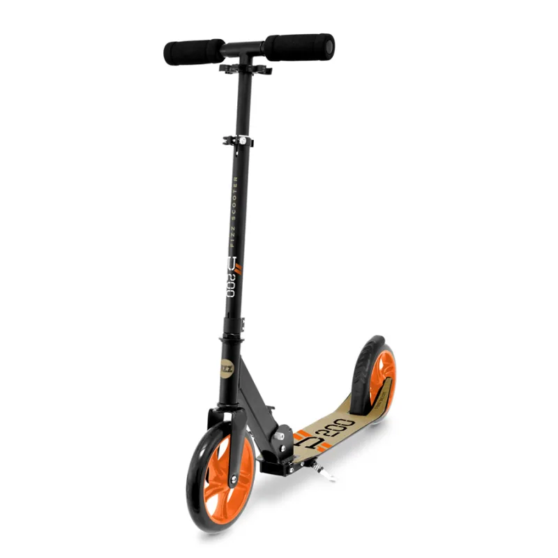 Street Surfing FIZZ Urban 200mm Scooter - Black / Beige / Orange