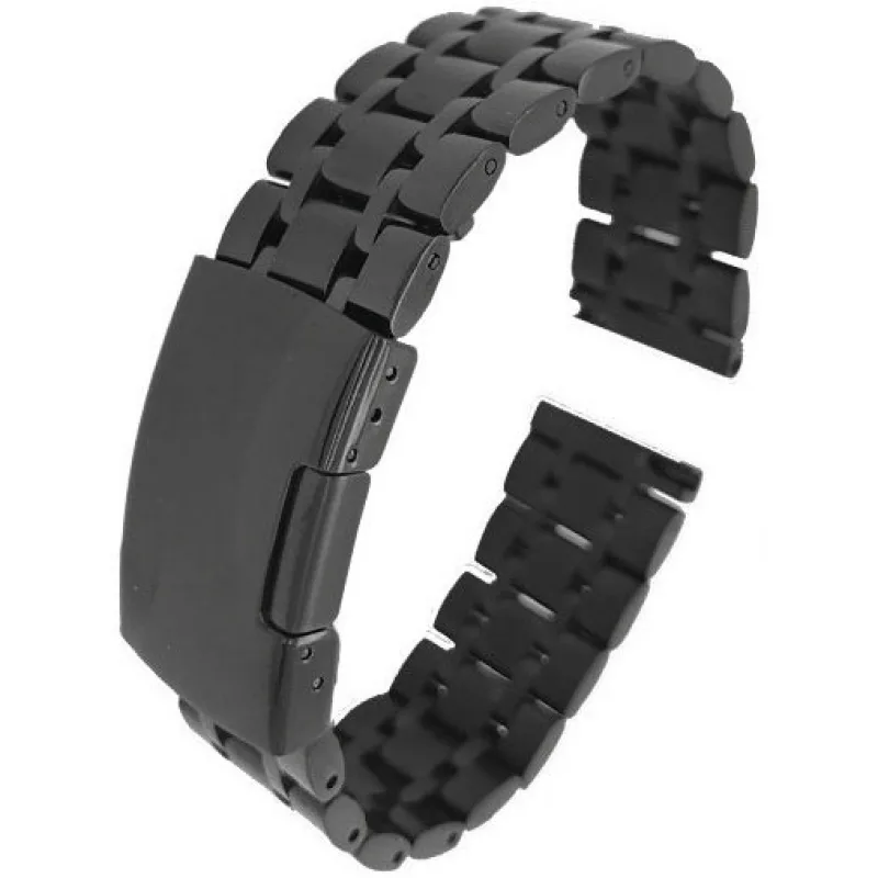 Čierny oceľový remienok na hodinky DILOY CMSOLID02.FN.22