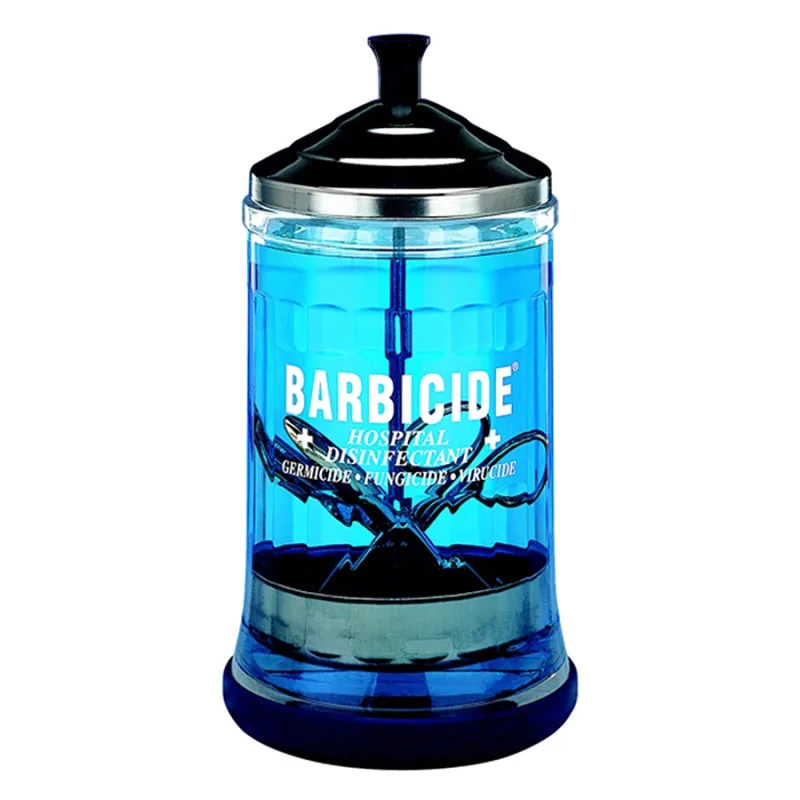 Sklenená nádoba na dezinfekciu BARBICIDE Glass jar 750 ml