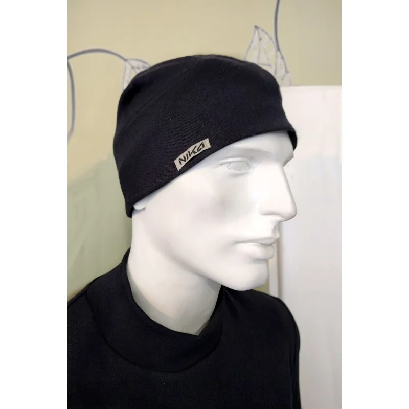 Termo športová čiapka funkčná - čierna sýta, L/XL