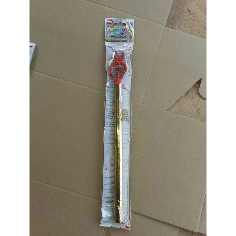 Rappa Fontána párty zlatá s držiakom na fľašu 70 sek 25 cm 1ks