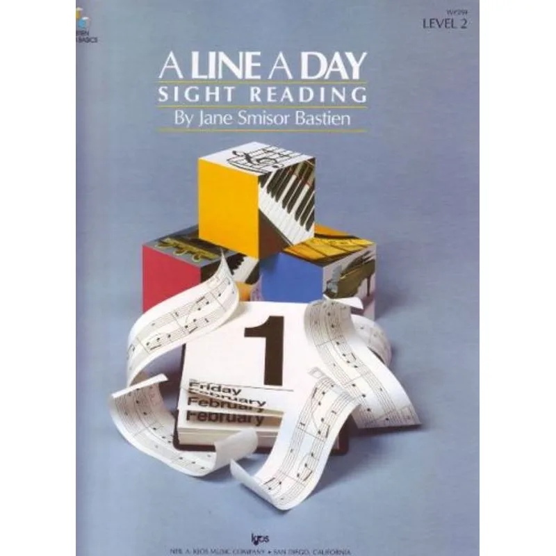 Neil A. Kjos Music Company Line A Day Sight Reading - Level 2