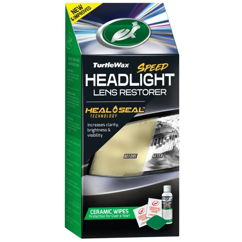Turtle Wax Speed Headlight Lens Restorer Kit
