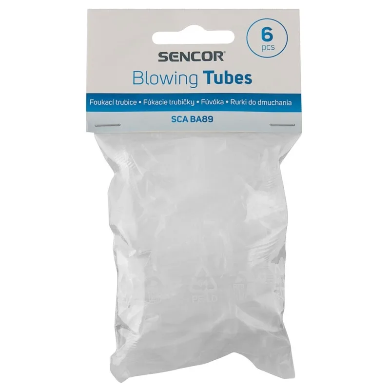 SENCOR SCA BA89 Náhradné fúkacie trubičky pre alkoholtester SENCOR BA50 - 6ks