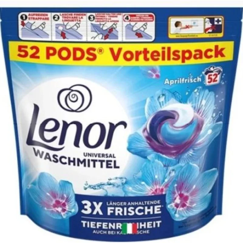 Lenor Universal Aprilfrish gélové tablety na pranie 52ks