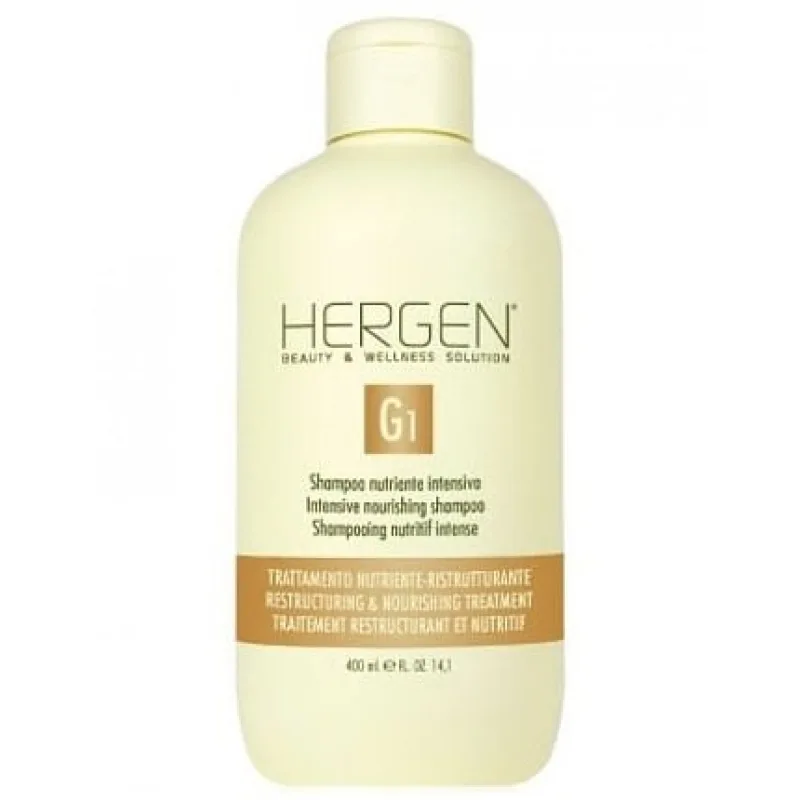 BES Hergen G1 Šampón 400ml - intenzívna výživná starostlivosť na suché vlasy