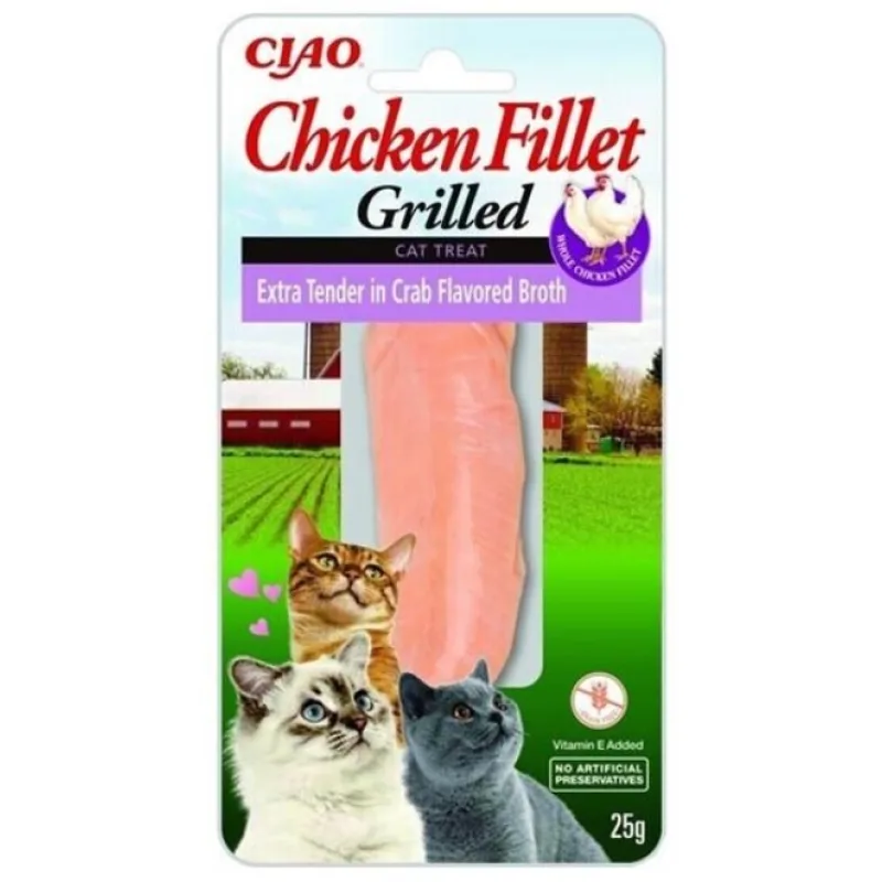 INABA FOODS Inaba Churu Grilled cat Kura extra krehký v krabom vývare