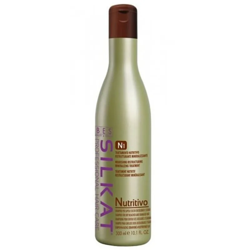 BES Silkat Nutritivo Shampoo N1 - šampón na veľmi poškodené vlasy 300ml