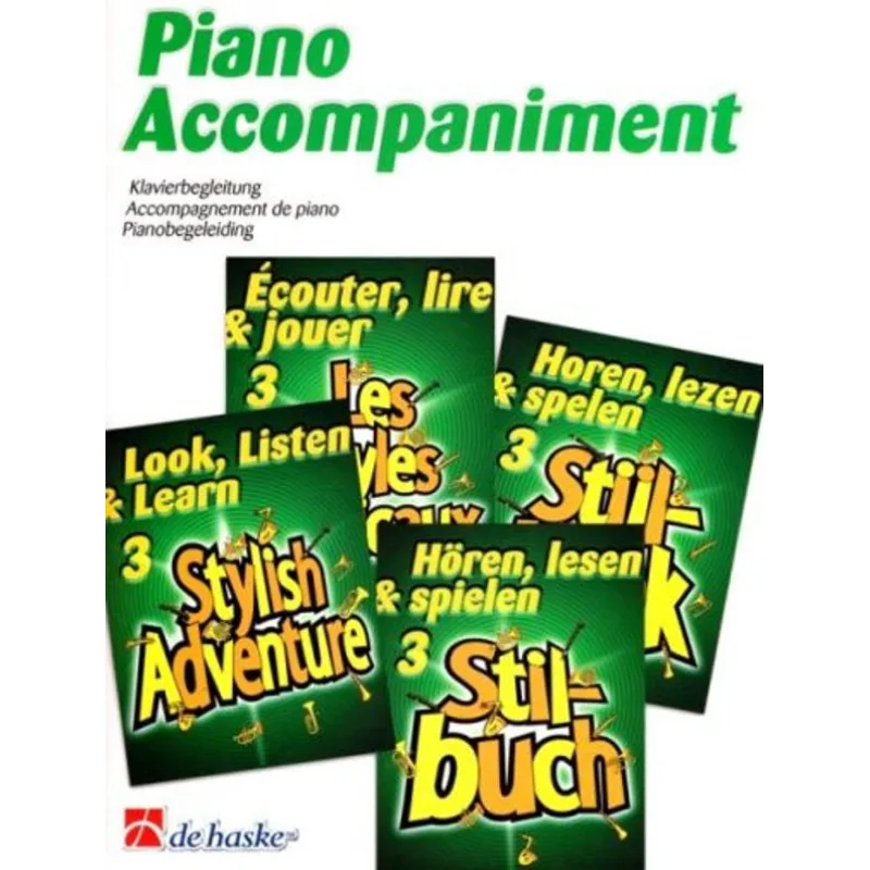 De Haske Look, Listen & Learn 3 - Stylish Adventure Piano Accompaniment for Trumpet