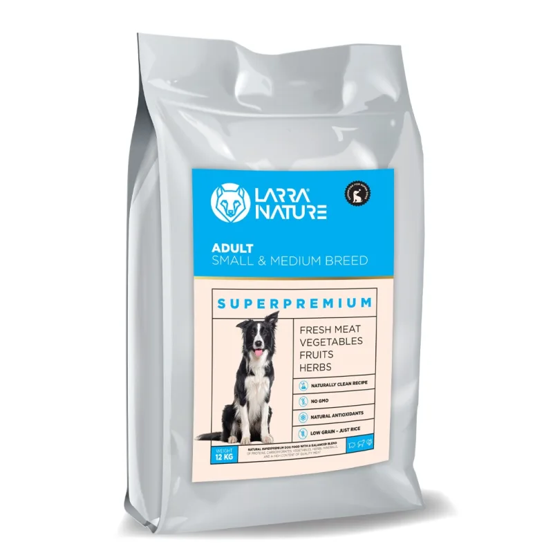 Larra Nature Adult Small Breed Superprémium 26/14 3x 12 kg