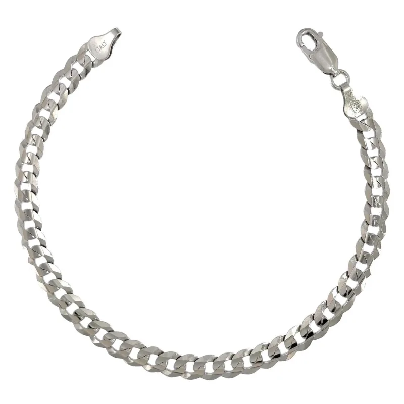 Strieborný náramok pancr so žliabkom dĺžka náramku 23cm