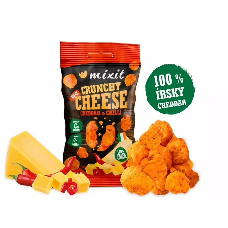 Mixit Chrumkavý syr do vačku - Irský cheddar & chilli