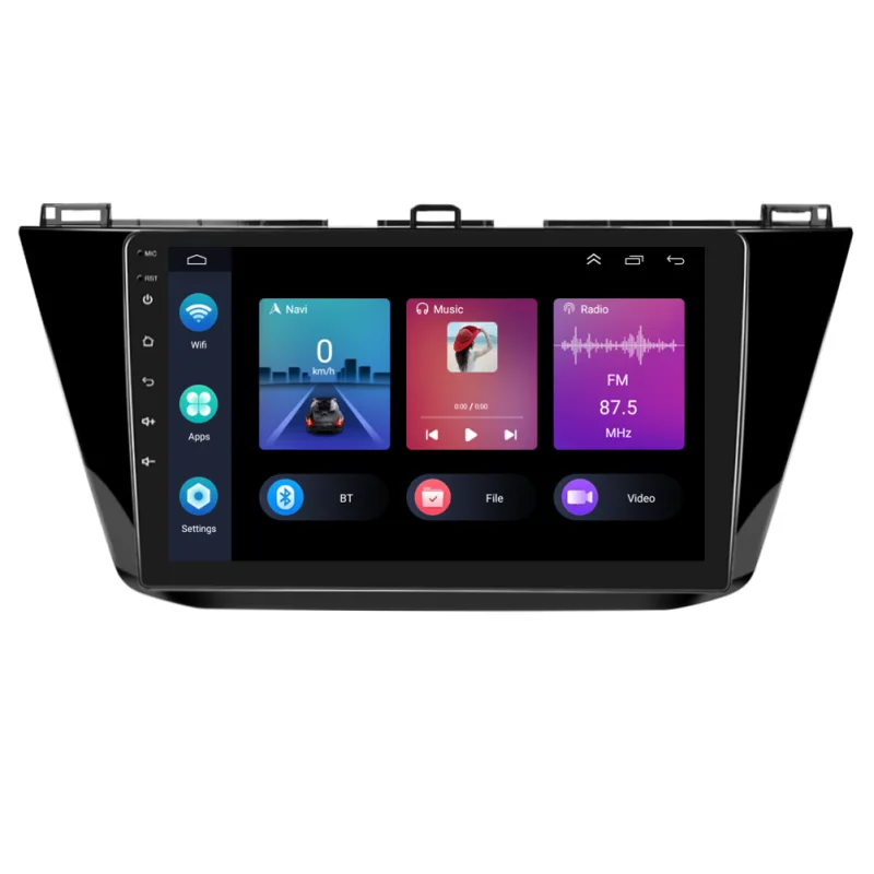 Podofo 2DIN autorádio PEV37 Android, Volkswagen Tiguan II B156