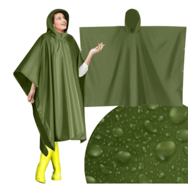 Trizand Zelené nepremokavé pončo Trizand 24278