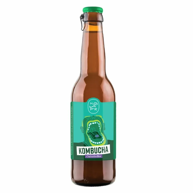 Mana Roots Kombucha Čučoriedka limonáda 330ml
