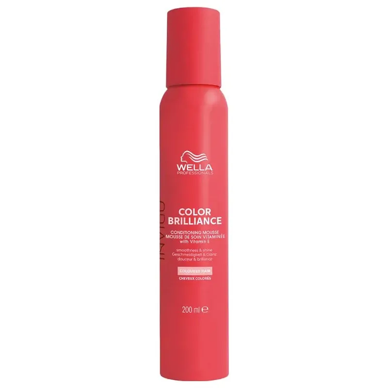 WELLA Invigo Color Brilliance Mousse 200ml - vyživujúca pena pre farbené vlasy