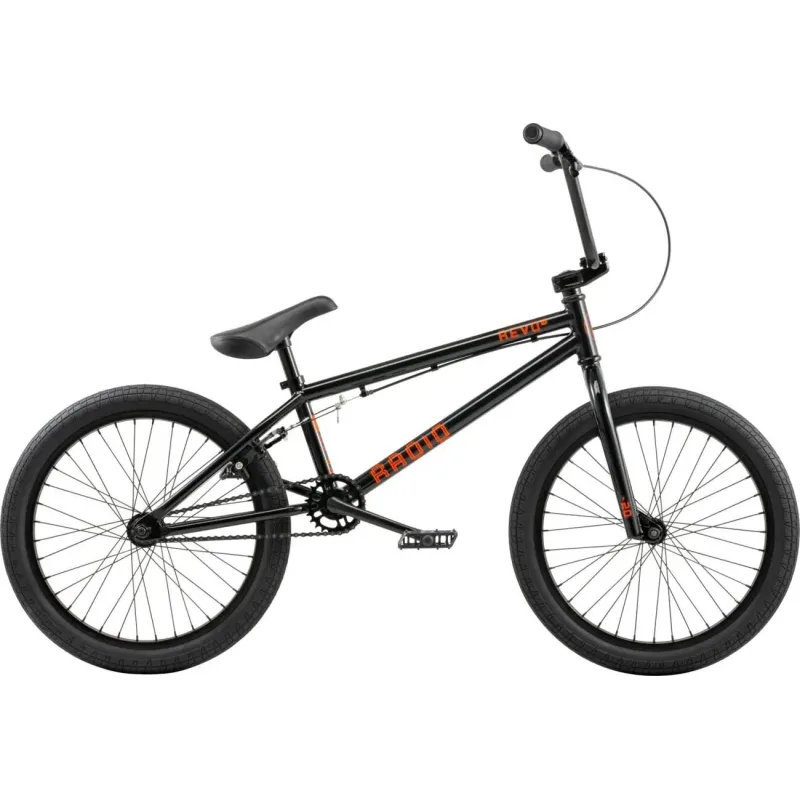 Radio Revo 20" 2022 Freestyle BMX Kolo (20"|Černá/Oranžová)