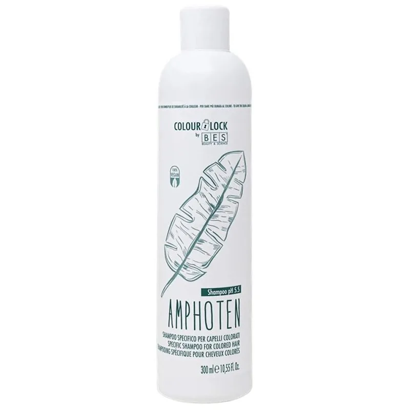 BES Colour Lock Amphoten Shampoo 300ml pH 5,5 - šampón po farbení vlasov