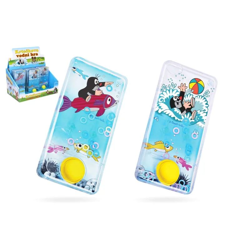 Wiky Vodná hra hlavolam 7x14cm plast Krtko 3 druhy