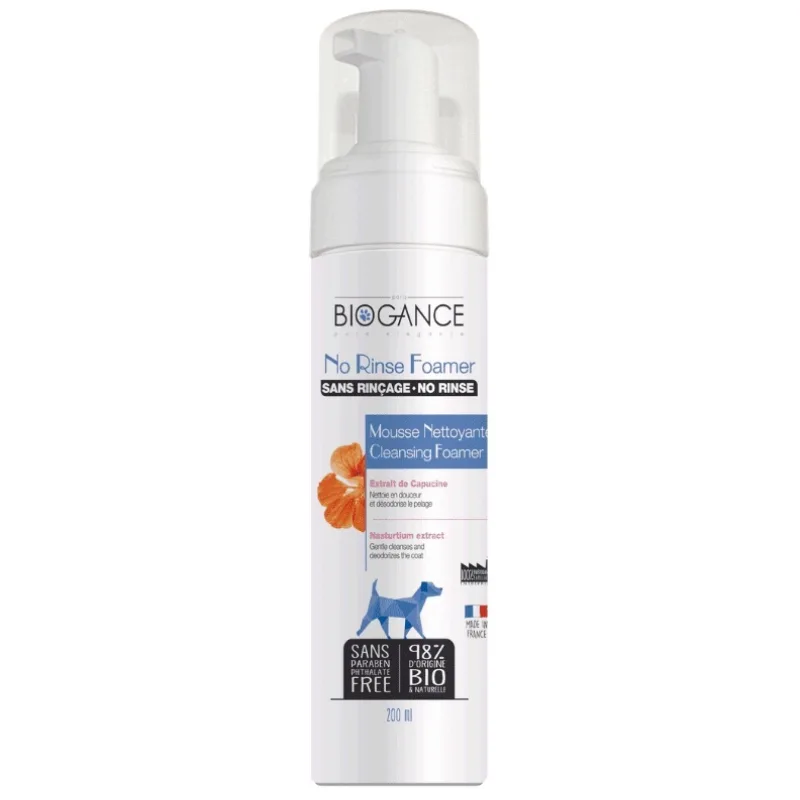 BIOGANCE No rinse foamer Dog (pena) 200 ml