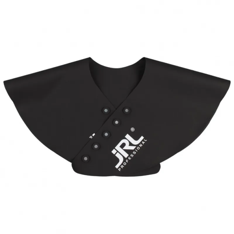 JRL Professional Cutting Collar - silikónový golier na strihanie - čierny s logom JRL