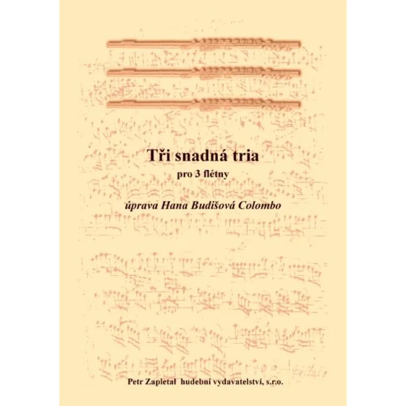 NotaNota Tři snadná tria - úprava Hana Budišová Colombo