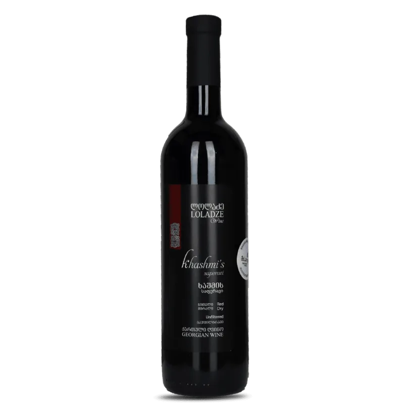 Loladze SAPERAVI KHASHMI červené suché víno - 2023 - 0,75 l 14% obj. (holá lahev)