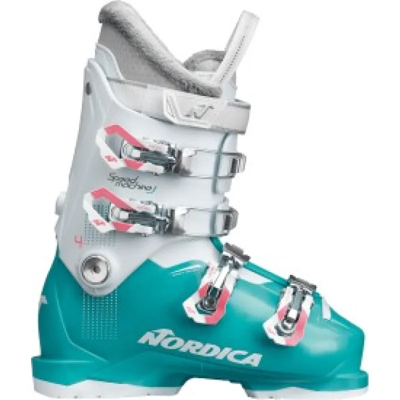 Dětské sjezdové dívčí boty Nordica Speedmachine J 4 GIRL blue/whit/pink 24/25