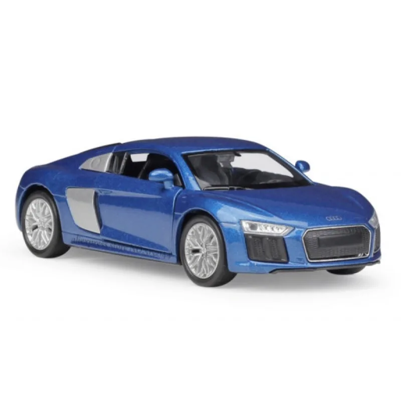 Welly Audi R8 V10 Modré 1:34-39
