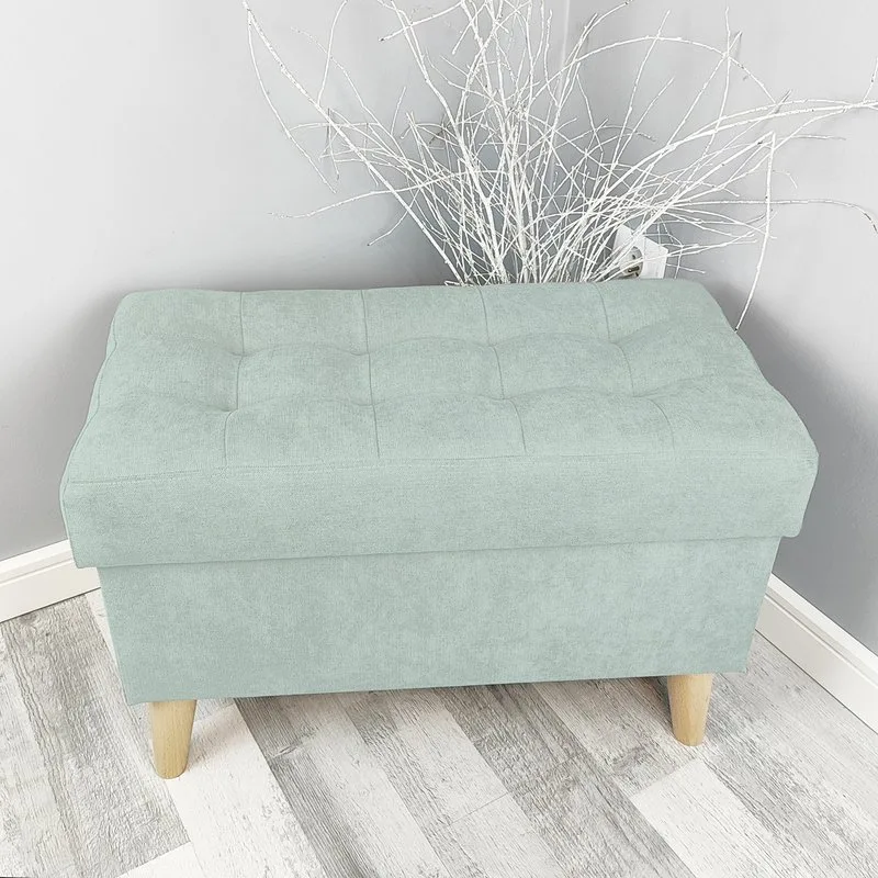 Well Done Taburet Florencia s úložným priestorom 60 × 30 – rôzne farby Barva: 34 mátová