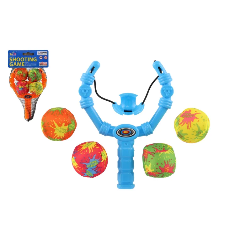 Teddies Prak s vodnými bombami 4ks plast 4 farby v sieťke