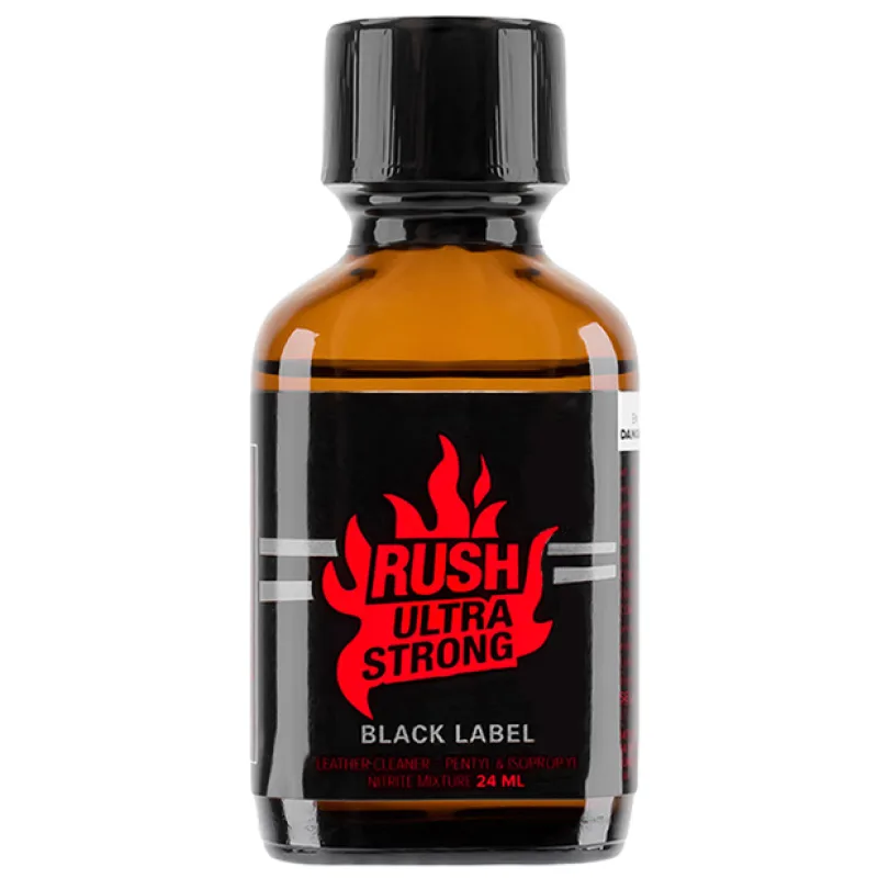 Poppers RUSH ULTRA STRONG BLACK LABEL (24ml)