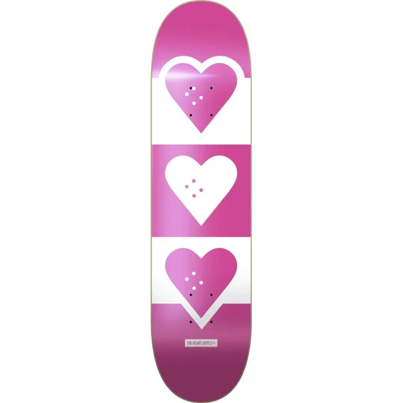 Heart Supply Squadron Skate Deska (8"|Růžová)