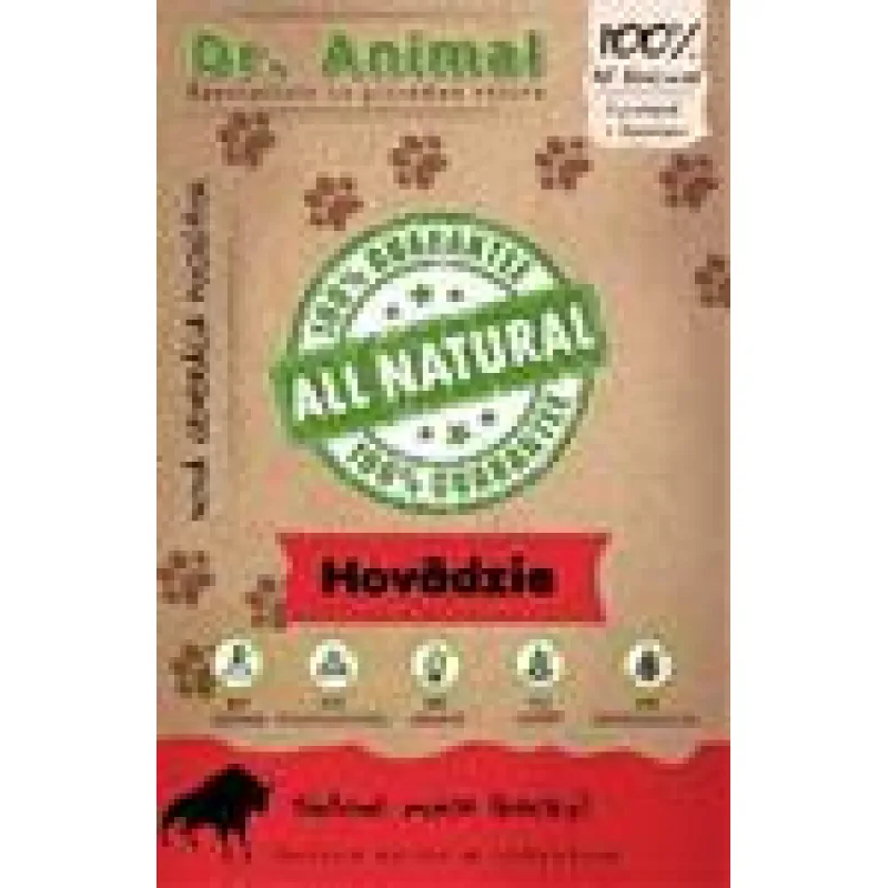 Dr.Animal Dr. Animal hovädzie sušené mäso kocky 80g