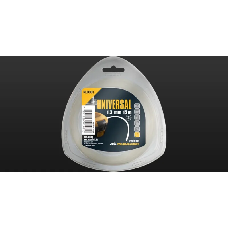 Nylonová struna 1,3 mm x 15 m, okrúhla