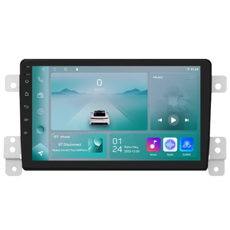 HIZPO KXSZVTR91 Autorádio 9" Android 13 pro Suzuki Grand Vitara Model: P9002CP (2+32GB) CHR451