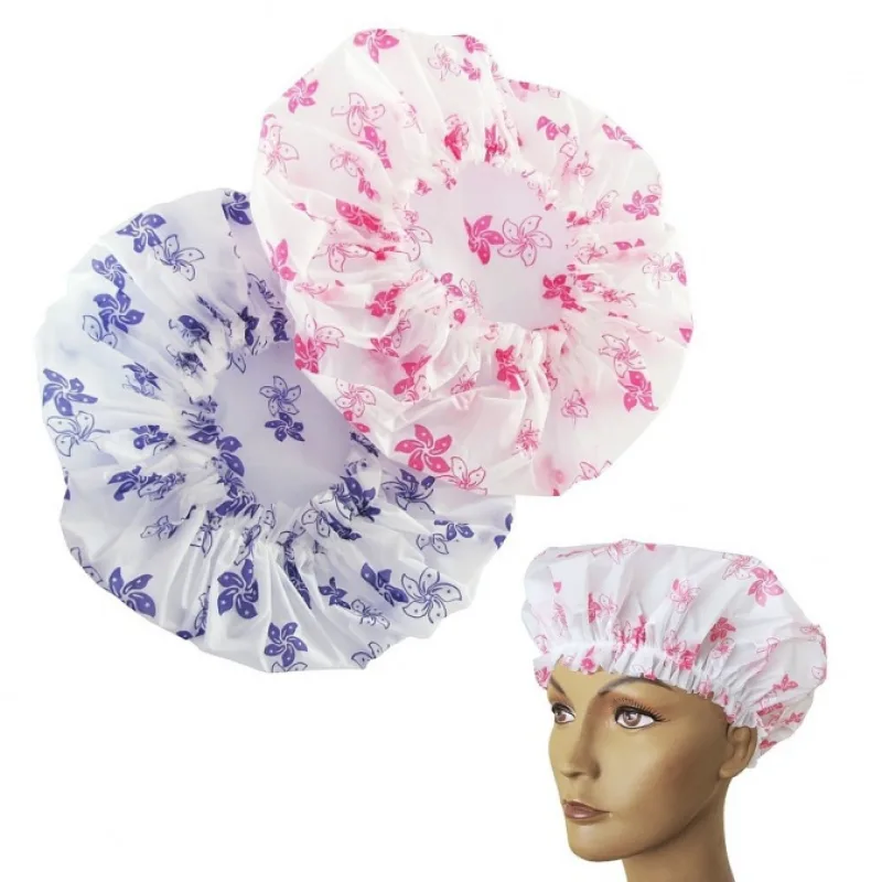 DUKO-EXIM DUKO Pomôcky Sprchovacie čiapky s potlačou - priemer 30mm ružová