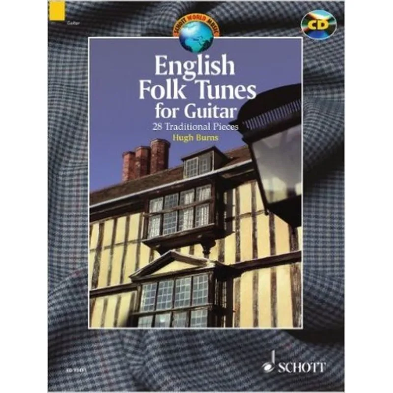 Schott Music English Folk Tunes for Guitar + CD