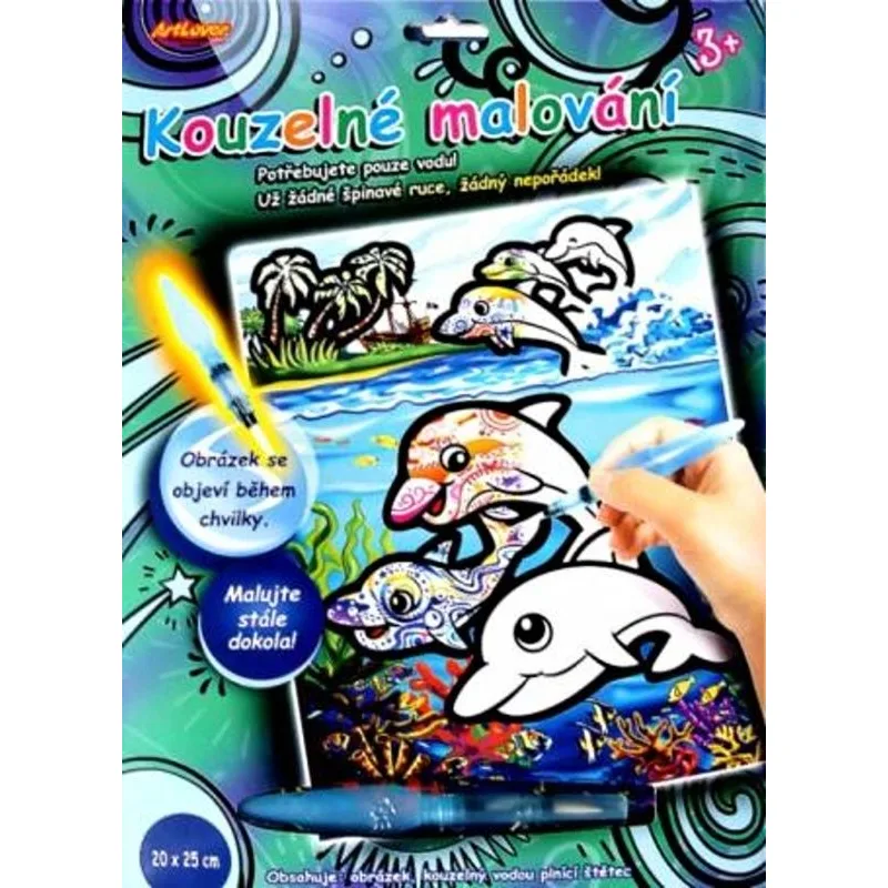 Aqua Doodle - Kouzelné malování vodou Delfíni