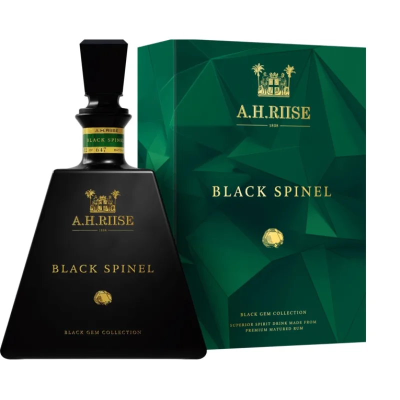 A.H. Riise Black Spinel Limited Edition 46,1% 0,7 L (kartón)
