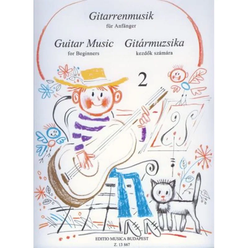 Editio Musica Budapest Guitar Music for Beginners 2