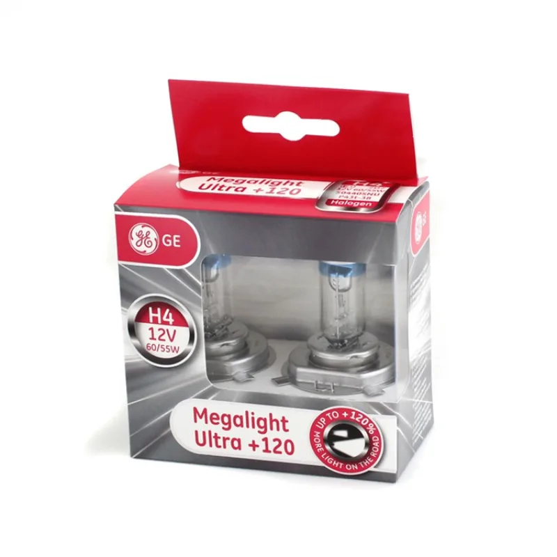 Halogénová žiarovka Megalight Ultra GE H4-MU120