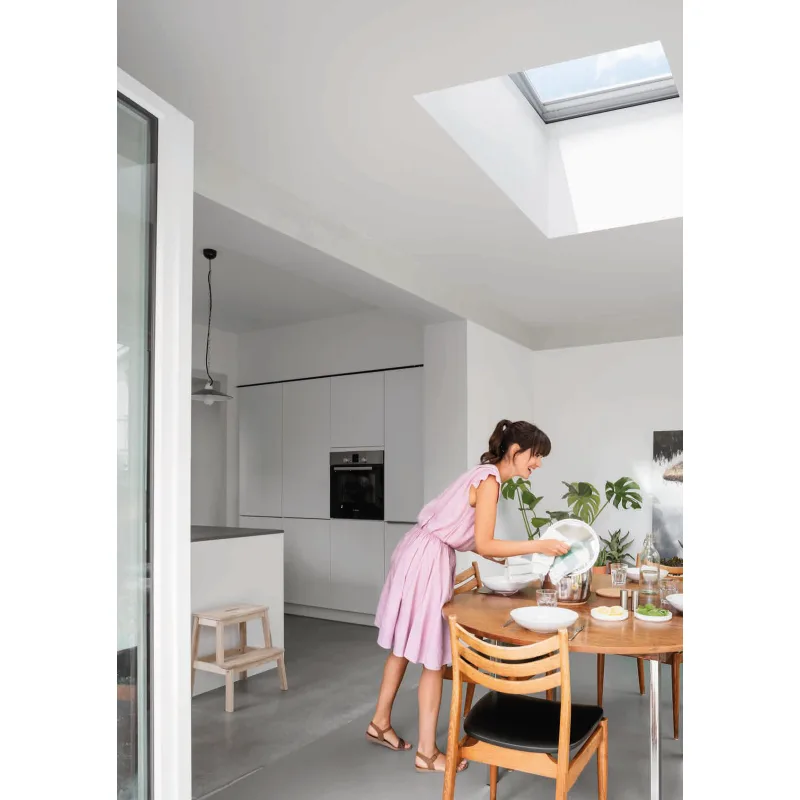 Toso Svetlík pre ploché strechy - neotvárateľný rozmer: 90x120 cm