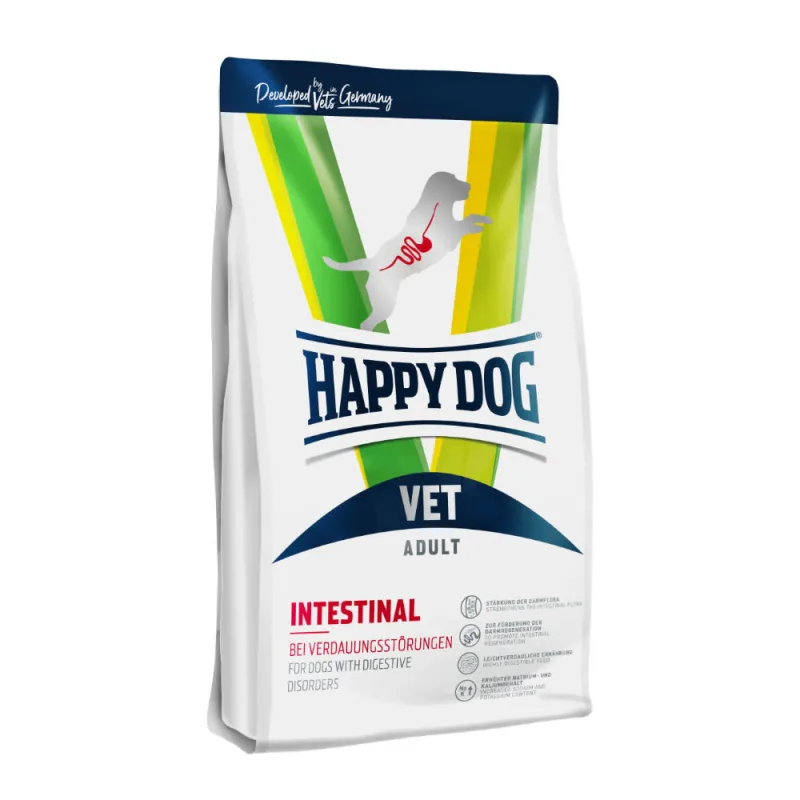 Happy Dog VET DIET - Intestinal - pri tráviacich poruchách 12,5 kg
