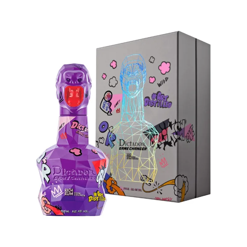 Dictador Game Changer Violet Bottle 40% 0,7 l (kazeta)