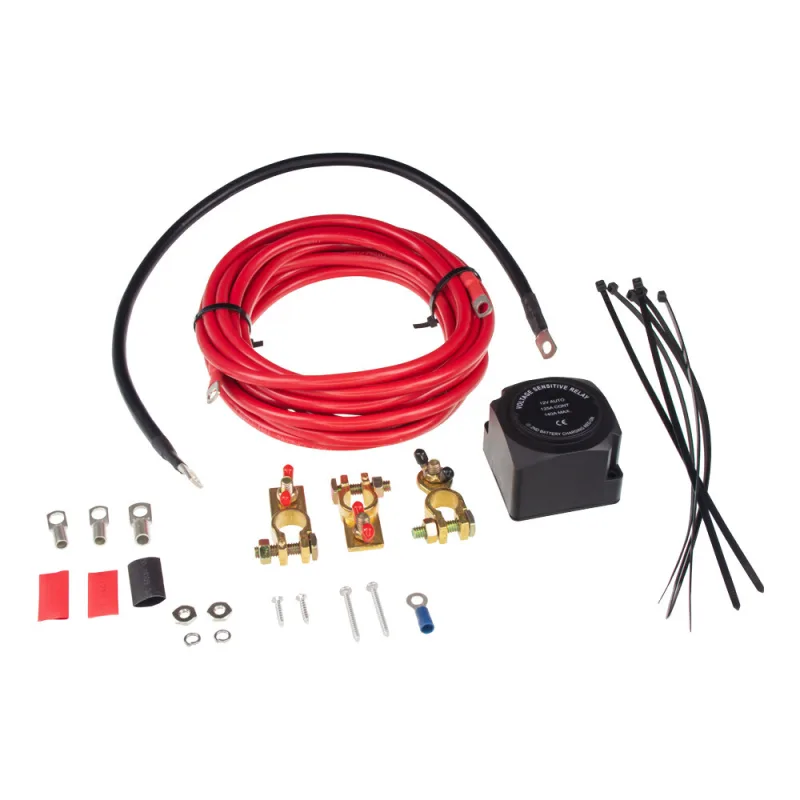 Sada pro automatické dobíjení druhé baterie 12V/140A pc4-33set